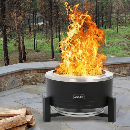 Outdoor Windermere Metal Firebowl