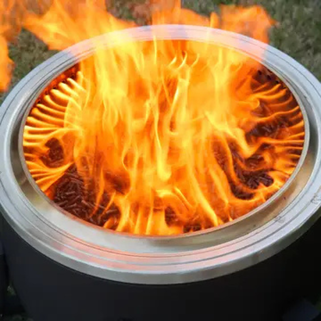 Outdoor Windermere Metal Firebowl