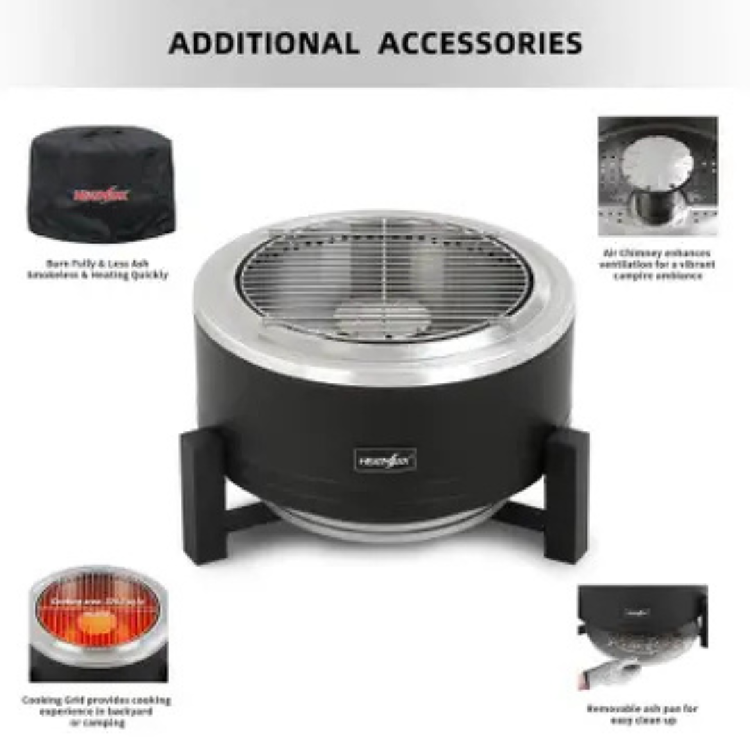Outdoor Windermere Metal Firebowl