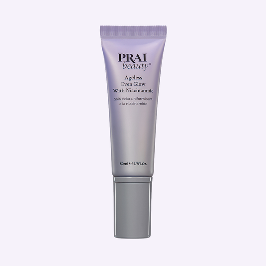 PRAI Beauty Ageless Even Glow with Niacinamide, tube, front of pack