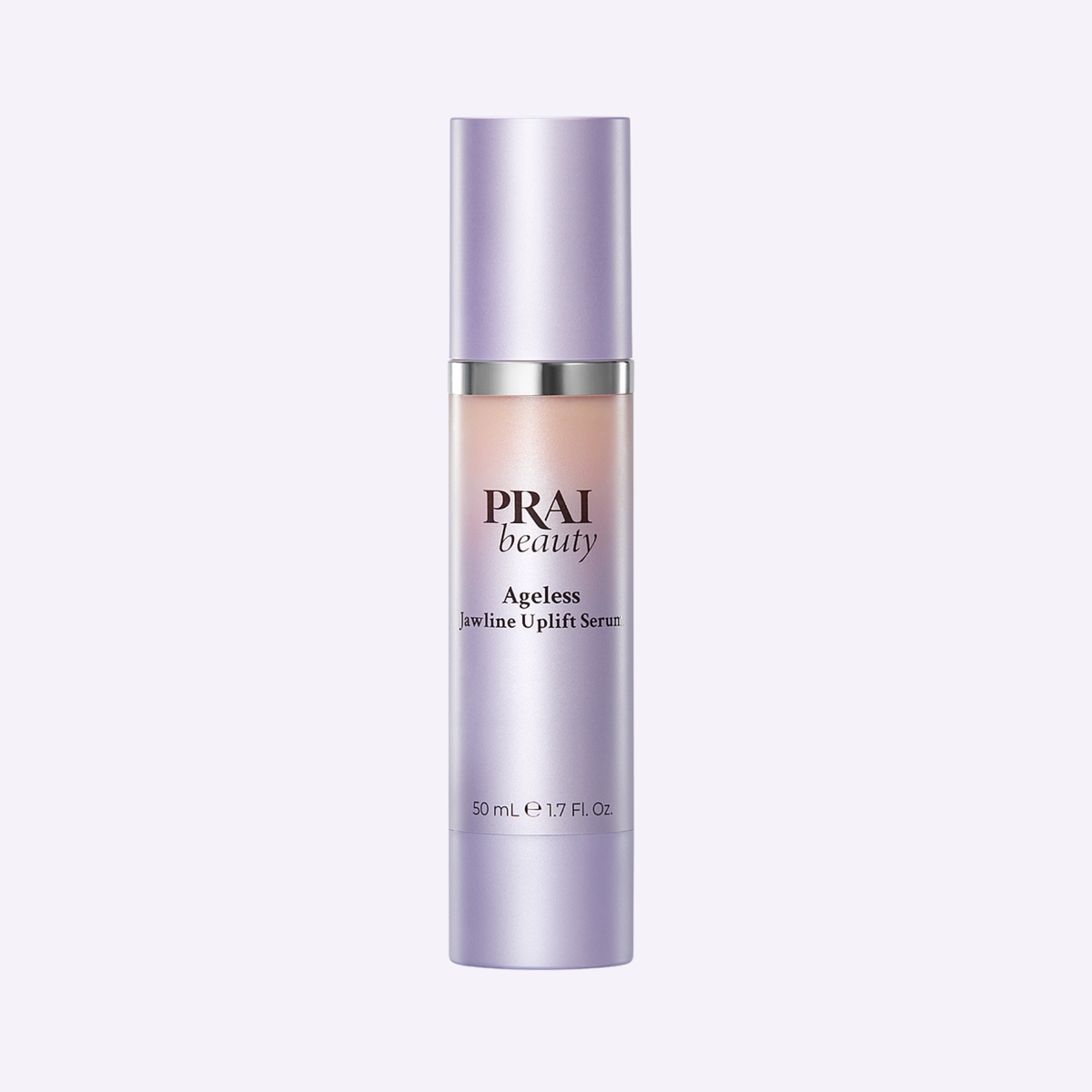 PRAI Beauty Ageless Jawline Uplift Serum, 1.7 oz pump bottle, front of pack