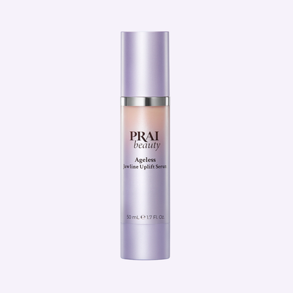 PRAI Beauty Ageless Jawline Uplift Serum, 1.7 oz pump bottle, front of pack