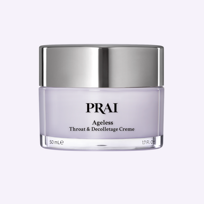 PRAI Beauty Ageless Throat & Decolletage Creme, jar, front of pack