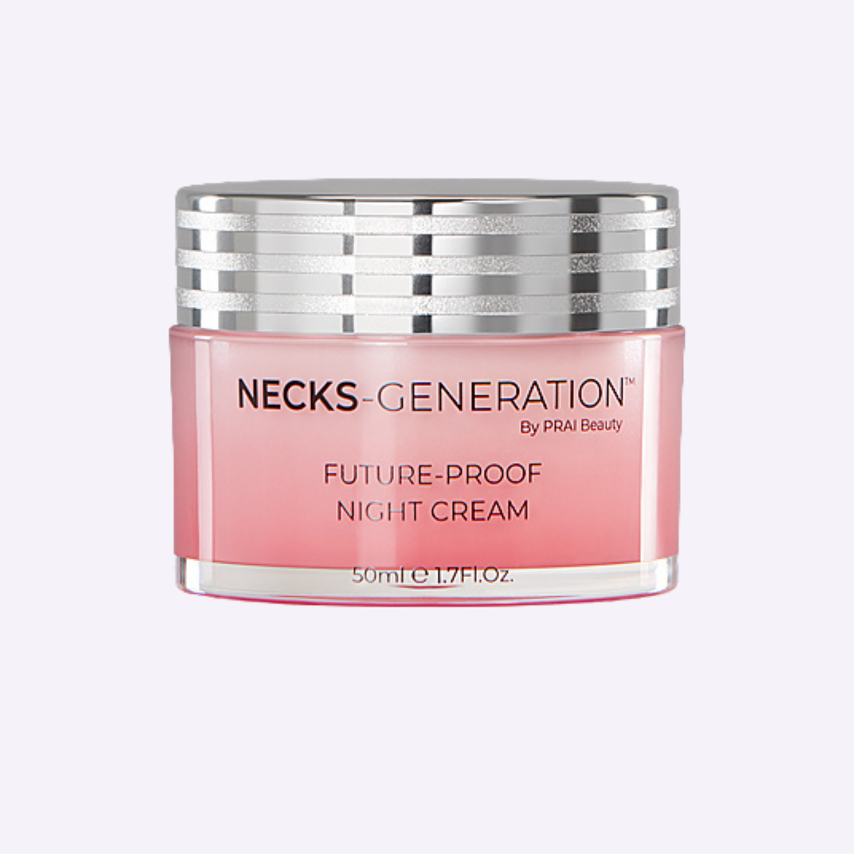 PRAI Beauty Necks-Generation Future-Proof Night Cream, jar, front of pack
