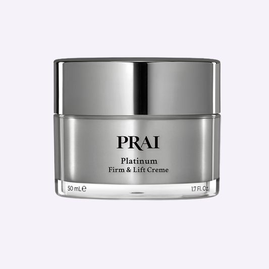PRAI Beauty Platinum Firm & Lift Creme, front of pack
