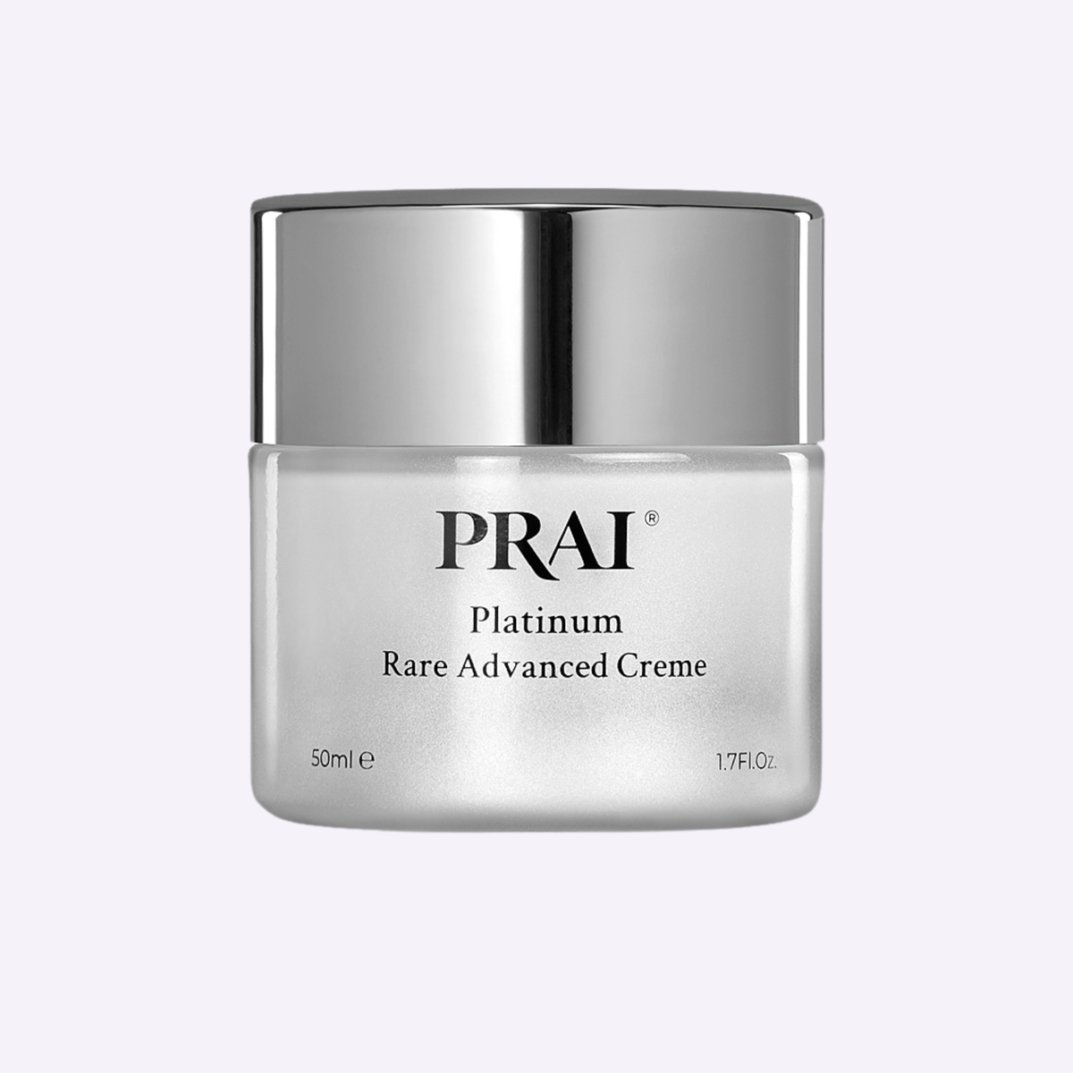 PRAI Beauty Platinum Rare Advanced Creme, jar, front of pack
