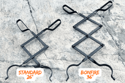 Grizzly Grabber Firewood Tongs: Easy Campfire Tending!