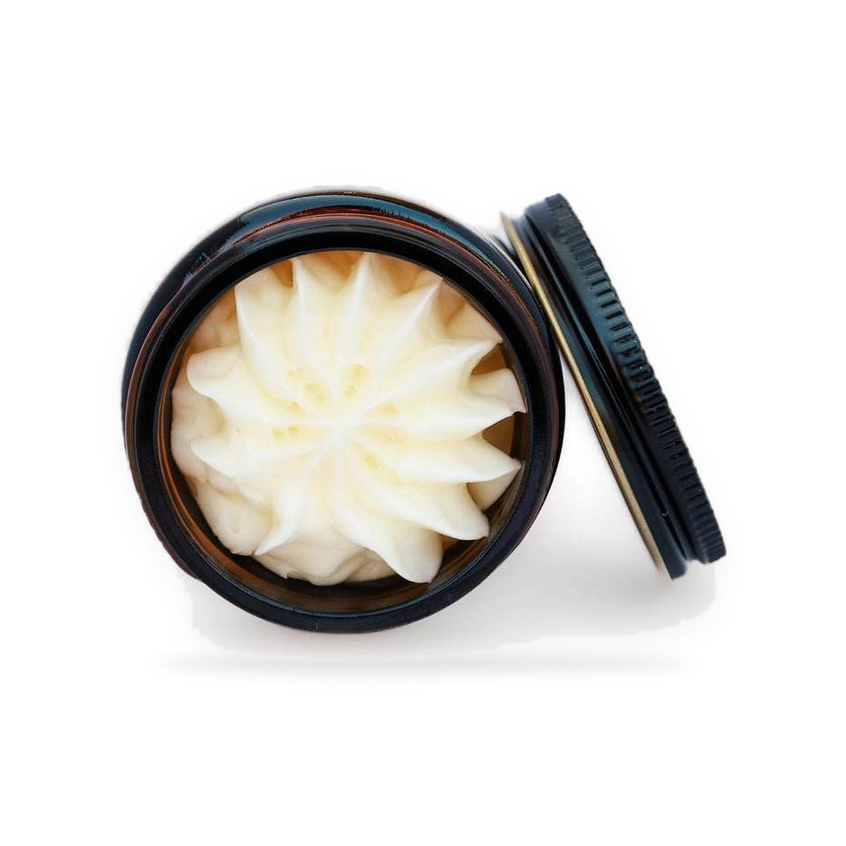 Naturallow Whipped Tallow Moisturizer, open jar showing the whipped texture